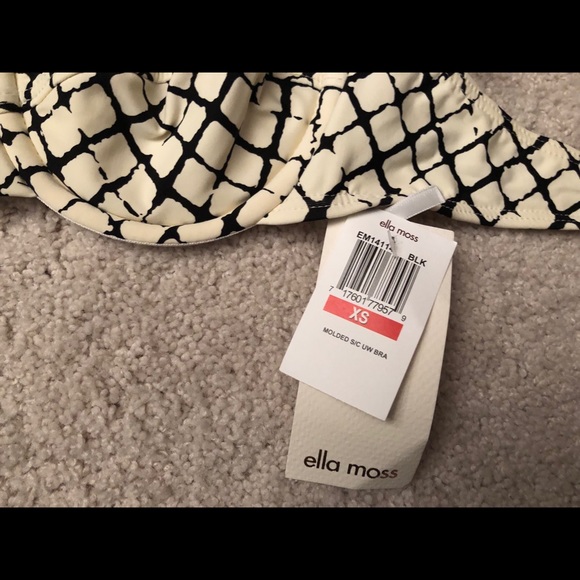 Ella Moss Veranda Bandeau Bikini Swim Top - Picture 7 of 8